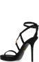 Versace Medusa Kristal Sandalen Black Dames - Thumbnail 5