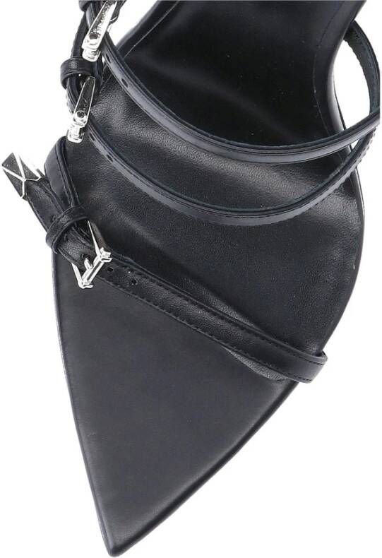 Versace Point-Points Sandalen met Zijde Details