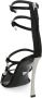 Versace Point-Points Sandalen met Zijde Details Black Dames - Thumbnail 6