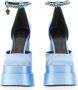Versace Medusa Aevitas Vierkanteeus Pumps Blue Dames - Thumbnail 9