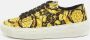 Versace Pre-owned Canvas sneakers Yellow Dames - Thumbnail 2
