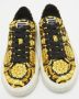 Versace Pre-owned Canvas sneakers Yellow Dames - Thumbnail 3