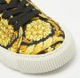 Versace Pre-owned Canvas sneakers Yellow Dames - Thumbnail 7