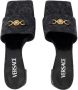 Versace Pre-owned Cotton sandals Black Dames - Thumbnail 4