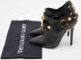 Versace Pre-owned Leather boots Black Dames - Thumbnail 9