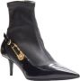 Versace Pre-owned Leather boots Black Dames - Thumbnail 3