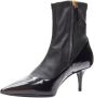 Versace Pre-owned Leather boots Black Dames - Thumbnail 5