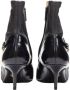 Versace Pre-owned Leather boots Black Dames - Thumbnail 6