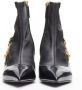 Versace Pre-owned Leather boots Black Dames - Thumbnail 4