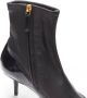 Versace Pre-owned Leather boots Black Dames - Thumbnail 8