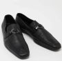 Versace Pre-owned Leather flats Black Dames - Thumbnail 4