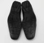 Versace Pre-owned Leather flats Black Dames - Thumbnail 6