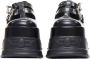 Versace Pre-owned Leather flats Black Dames - Thumbnail 3