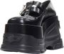 Versace Pre-owned Leather flats Black Dames - Thumbnail 4