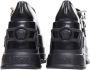 Versace Pre-owned Leather flats Black Dames - Thumbnail 5