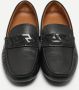 Versace Pre-owned Leather flats Black Heren - Thumbnail 3