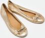 Versace Pre-owned Leather flats Yellow Dames - Thumbnail 4