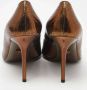 Versace Pre-owned Leather heels Brown Dames - Thumbnail 5