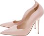 Versace Pre-owned Leather heels Pink Dames - Thumbnail 3