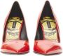 Versace Pre-owned Leather heels Red Dames - Thumbnail 4