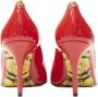 Versace Pre-owned Leather heels Red Dames - Thumbnail 5