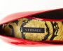 Versace Pre-owned Leather heels Red Dames - Thumbnail 10