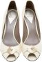 Versace Pre-owned Leather heels White Dames - Thumbnail 2