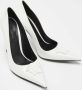 Versace Pre-owned Leather heels White Dames - Thumbnail 4