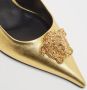 Versace Pre-owned Leather heels Yellow Dames - Thumbnail 7