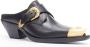Versace Pre-owned Leather mules Black Dames - Thumbnail 3