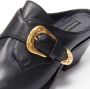 Versace Pre-owned Leather mules Black Dames - Thumbnail 9