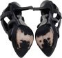 Versace Pre-owned Leather sandals Black Dames - Thumbnail 5