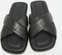 Versace Pre-owned Leather sandals Black Dames - Thumbnail 3