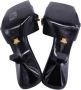 Versace Pre-owned Leather sandals Black Dames - Thumbnail 5