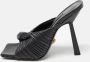 Versace Pre-owned Leather sandals Black Dames - Thumbnail 2