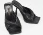 Versace Pre-owned Leather sandals Black Dames - Thumbnail 4