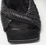 Versace Pre-owned Leather sandals Black Dames - Thumbnail 7