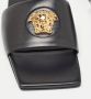 Versace Pre-owned Leather sandals Black Dames - Thumbnail 7