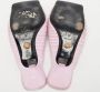 Versace Pre-owned Leather sandals Pink Dames - Thumbnail 5