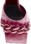 Versace Pre-owned Leather sandals Pink Dames - Thumbnail 7