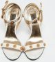 Versace Pre-owned Leather sandals White Dames - Thumbnail 3