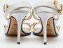 Versace Pre-owned Leather sandals White Dames - Thumbnail 5