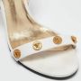 Versace Pre-owned Leather sandals White Dames - Thumbnail 7