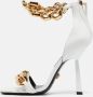 Versace Pre-owned Leather sandals White Dames - Thumbnail 2