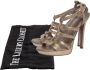 Versace Pre-owned Leather sandals Yellow Dames - Thumbnail 7