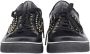Versace Pre-owned Leather sneakers Black Heren - Thumbnail 2