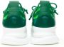 Versace Pre-owned Leather sneakers Green Dames - Thumbnail 5