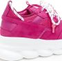 Versace Pre-owned Leather sneakers Pink Dames - Thumbnail 9