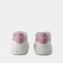 Versace Pre-owned Leather sneakers Pink Dames - Thumbnail 7