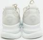 Versace Pre-owned Leather sneakers White Dames - Thumbnail 5